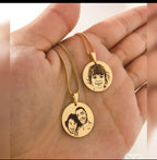Customized Photo Engraved Locket – Personal Gift by Mrym Collection