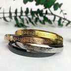 Spiritual Protection Bracelet with Ayat-ul-Kursi Engraving