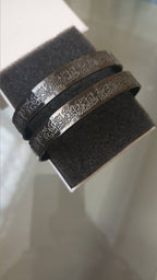 Spiritual Protection Bracelet with Ayat-ul-Kursi Engraving