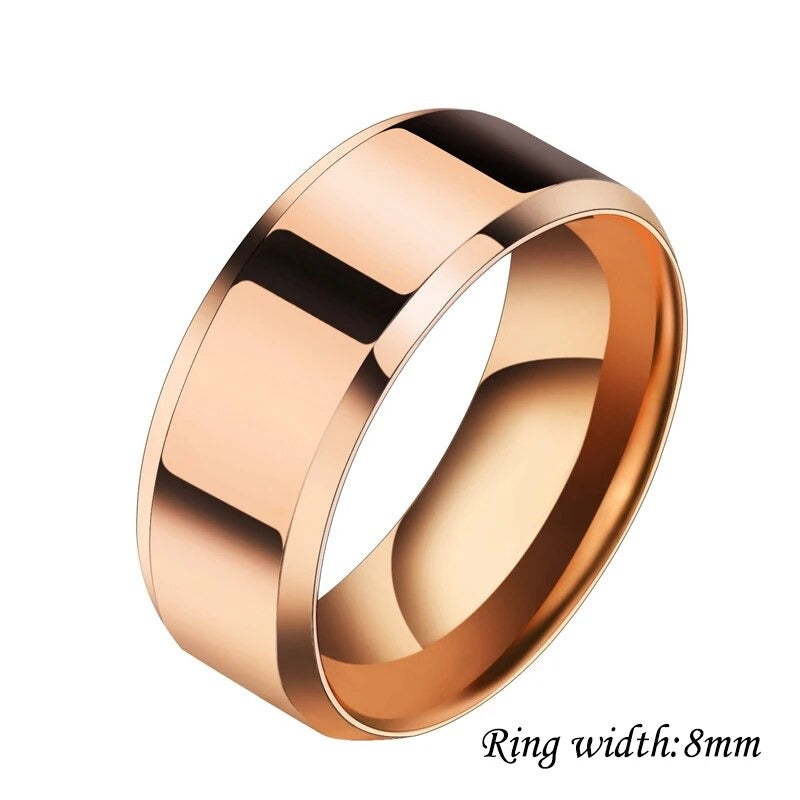 Personalized Engraved Name Ring – Custom Text, Date & Arabic Name | Mrym Collection